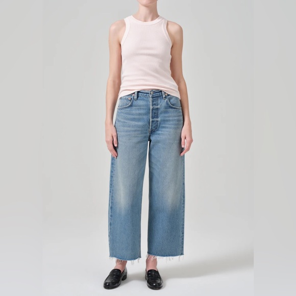NWT CITIZENS OF HUMANITY Ayla Raw‎ Hem Jeans in Sodapop Size 31